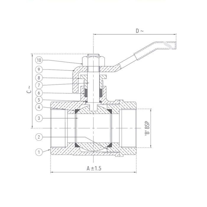 Ball Valve 15 mm