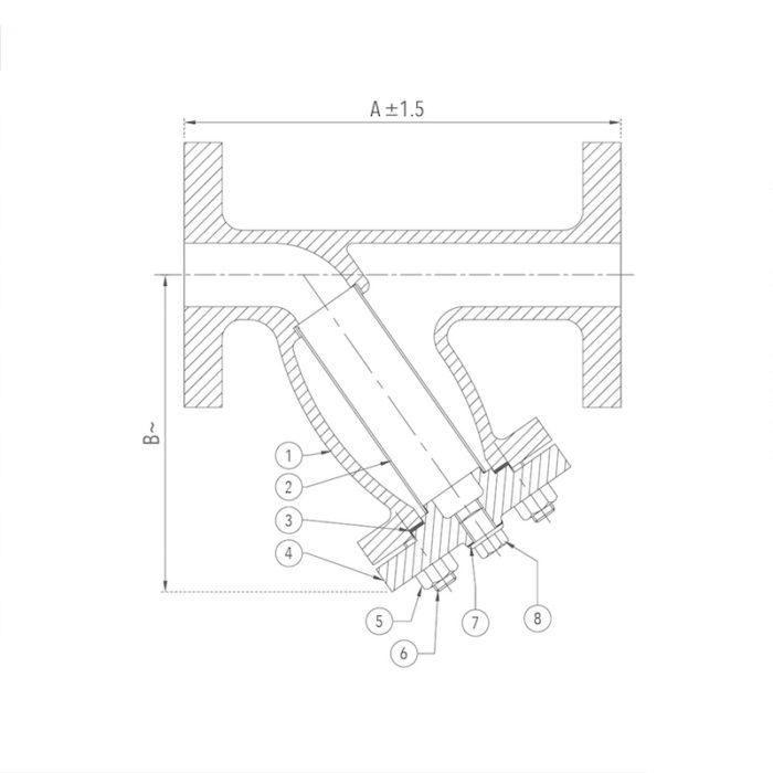 Y-Type Strainer 25 mm