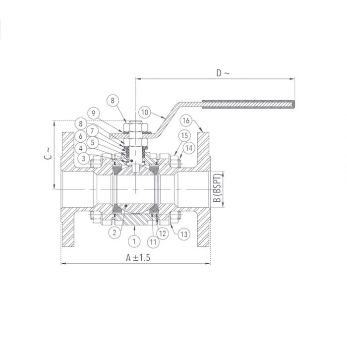 Ball Valve 20 mm