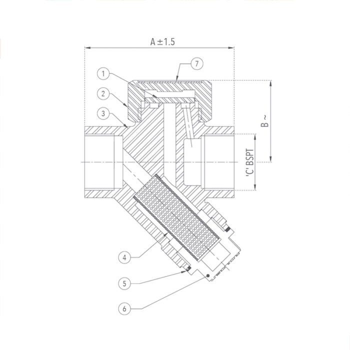 Thermodynamic Steam Trap 15 mm