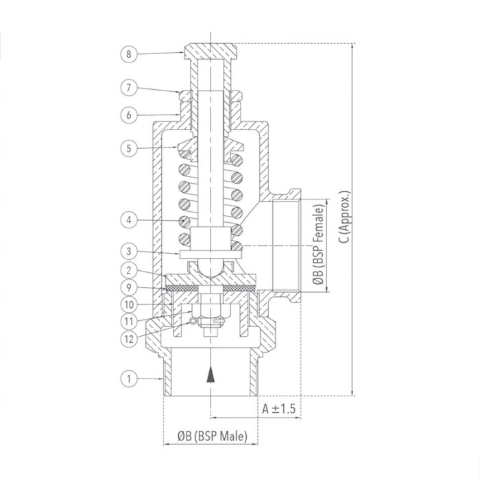 Relief Valve 25 mm