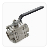 Stainless Steel Three Piece Design Ball Valve Class-150